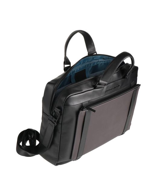 Borsa A Mano di Piquadro in Black da Uomo