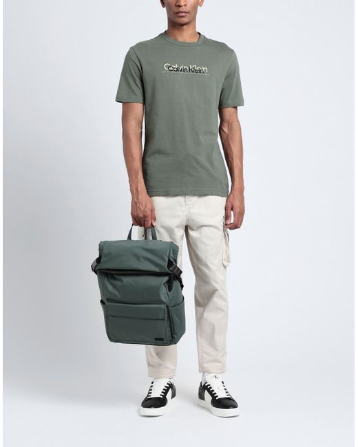 Mochila Calvin Klein de hombre de color Green
