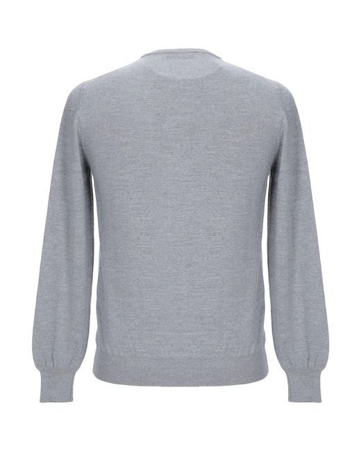 Pullover di Barba Napoli in Gray da Uomo
