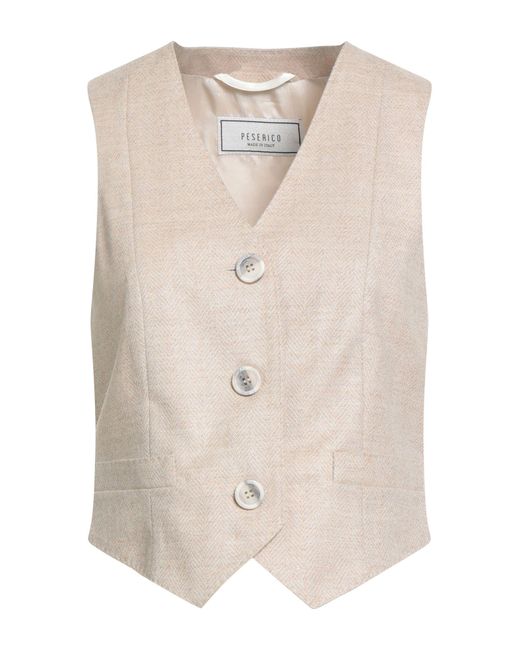Peserico White Couture-Weste