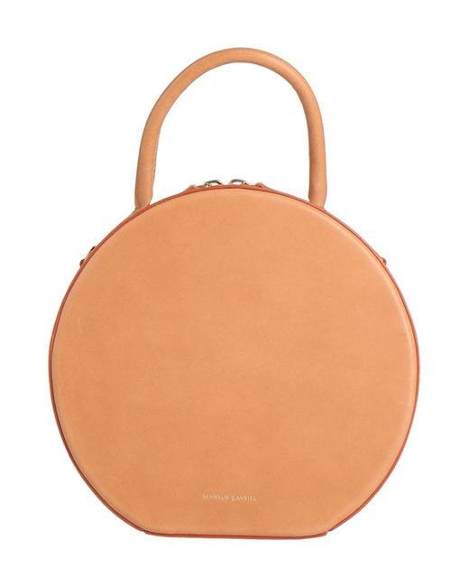 Mansur Gavriel Natural Camel Handbag Leather