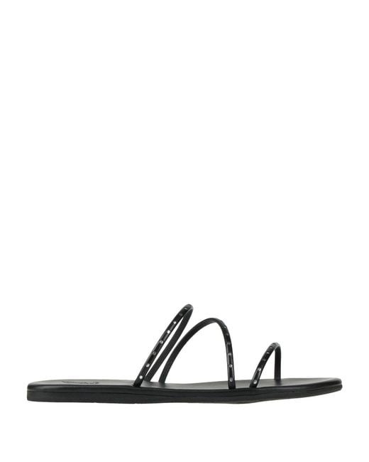 Ancient Greek Sandals Black Sandals