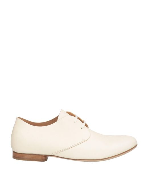 Uma Wang White Lace-Up Shoes for men