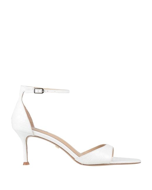 Lola Cruz White Sandals