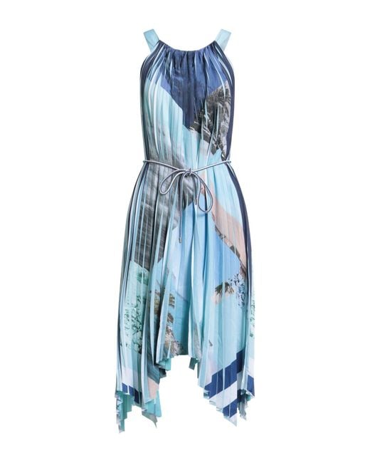Marc Cain Blue Midi-Kleid