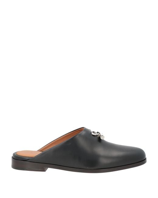 McQueen Gray Mules & Clogs