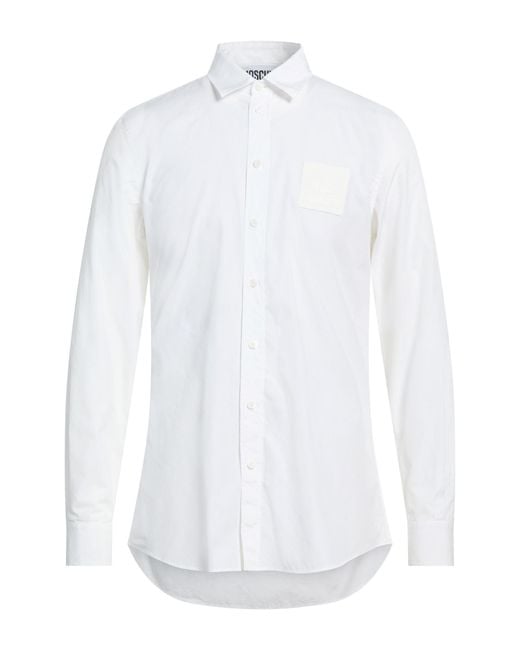Moschino White Shirt Cotton for men