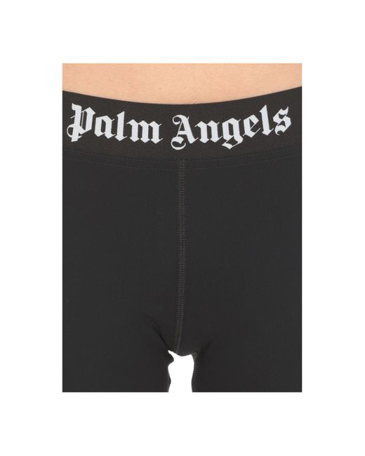 Palm Angels Black Shorts & Bermudashorts