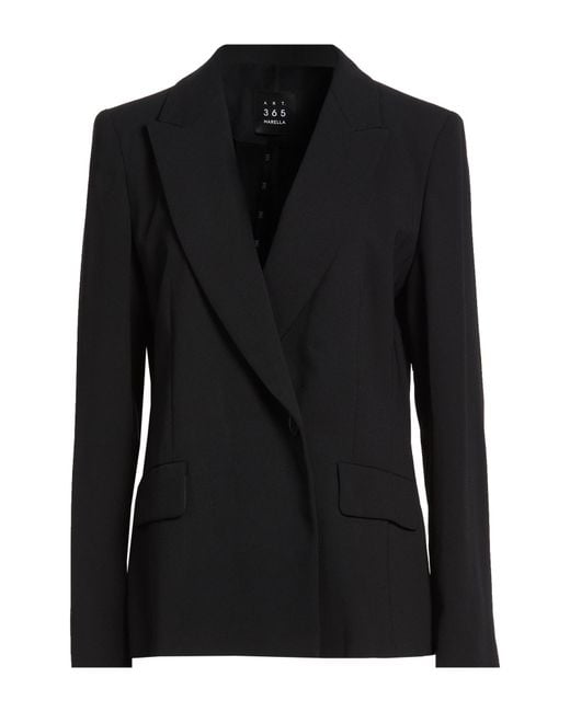 Marella Black Art.365 Blazer Polyester