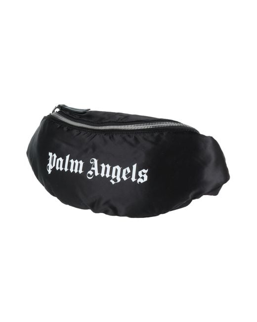 Palm Angels Black Belt Bag for men