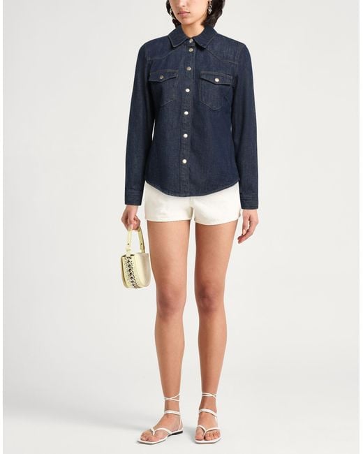 FRAME Blue Jeanshemd