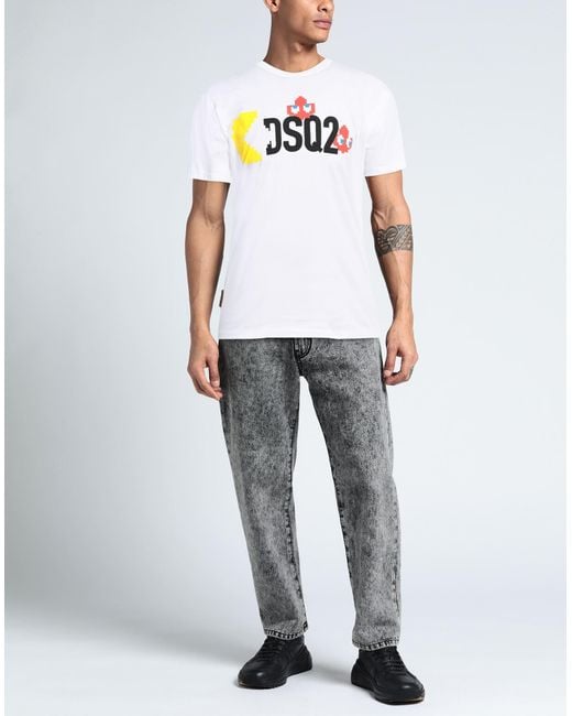 T-shirt DSquared² pour homme en coloris White