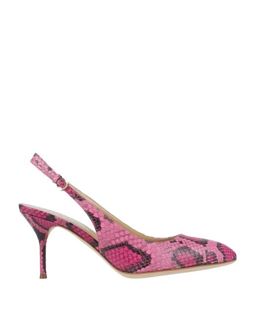 Sergio Rossi Pink Pumps Leather