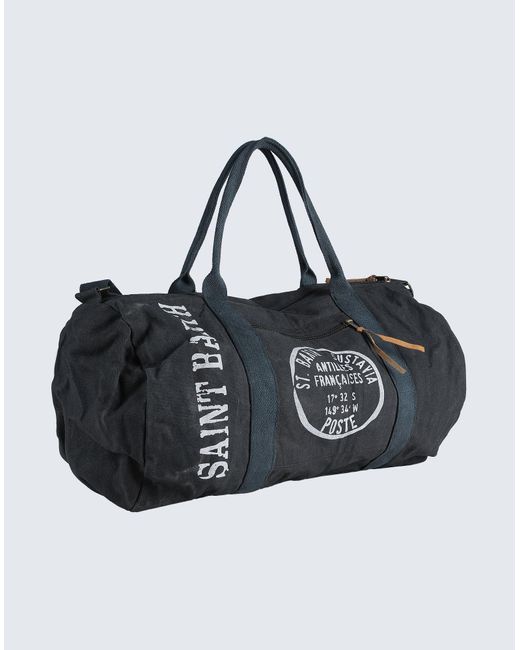 Mc2 Saint Barth Black Duffel Bags for men