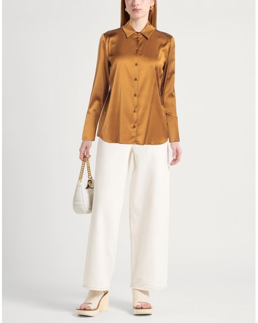 Patrizia Pepe Brown Shirt