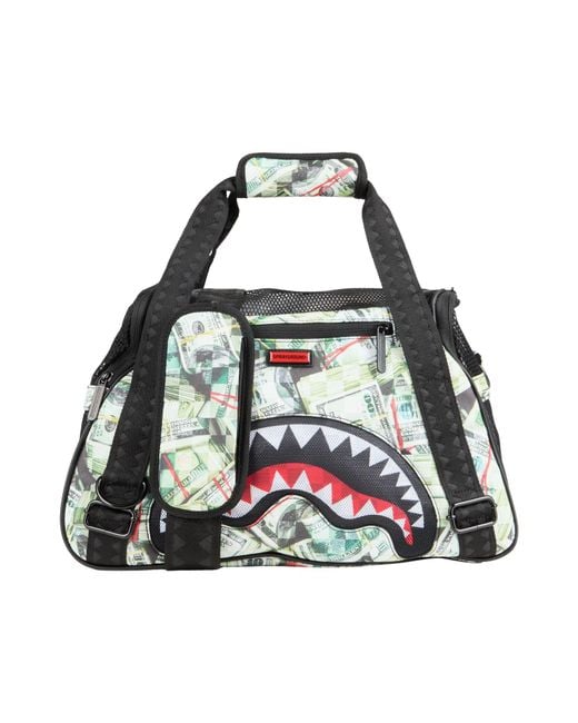 Sprayground Black Duffel Bags for men