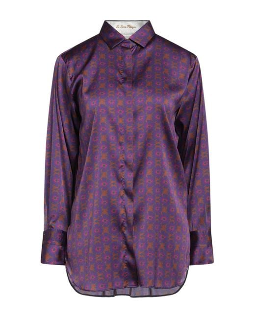 Le Sarte Pettegole Purple Hemd