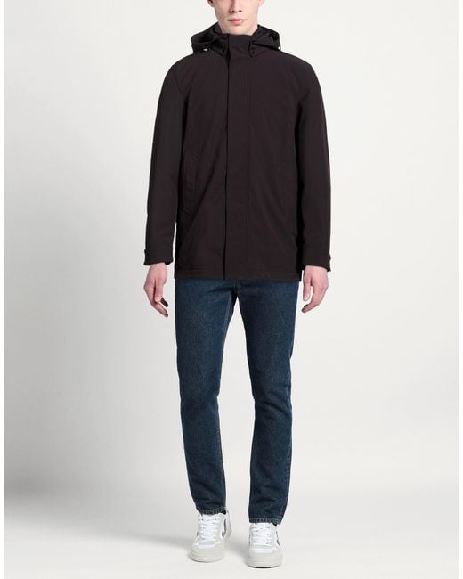 Woolrich Black Coat for men
