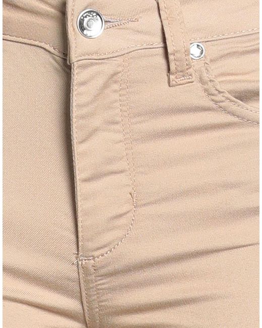 Liu Jo Natural Pants Cotton, Polyester, Elastane