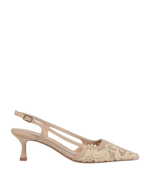 Roberto Festa Natural Pumps Textile Fibers