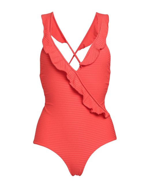 Albertine Red One-piece Swimsuit