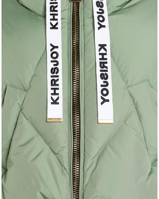 Khrisjoy Green Puffer Polyester