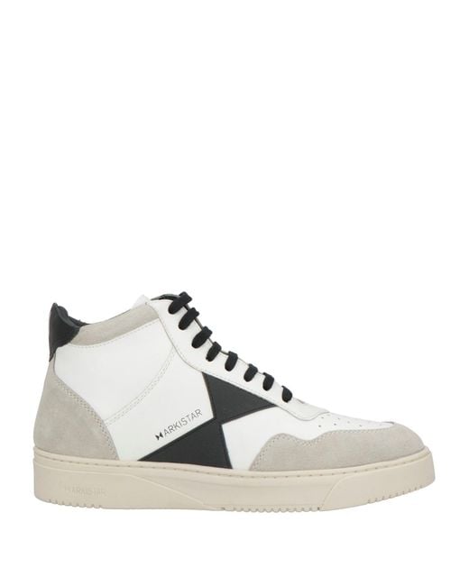 Arkistar White Trainers for men