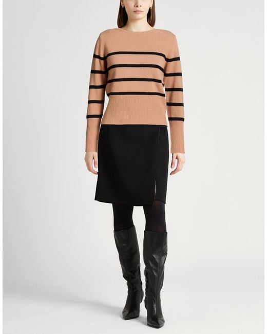 Annarita N. Natural Camel Sweater Wool
