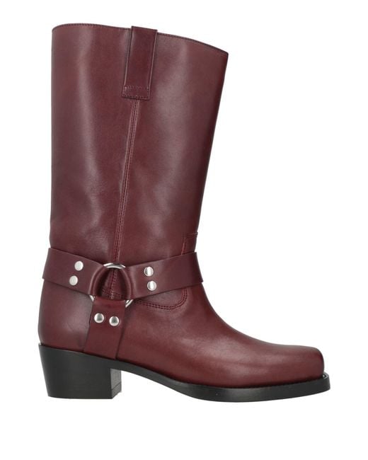 Paris Texas Purple Boots