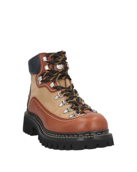 DSquared² Brown Ankle Boots for men