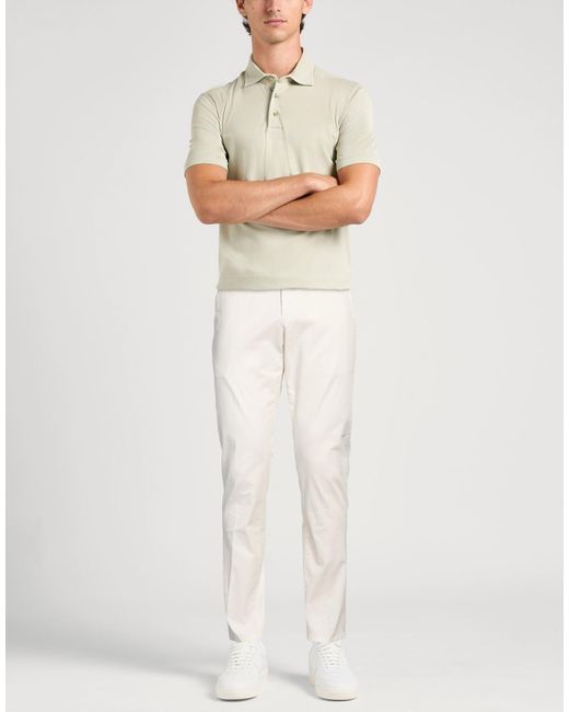 Dondup White Trouser for men
