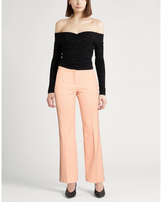 Lardini Natural Pants Polyester, Wool, Elastane