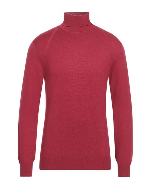 Peuterey Red Turtleneck for men