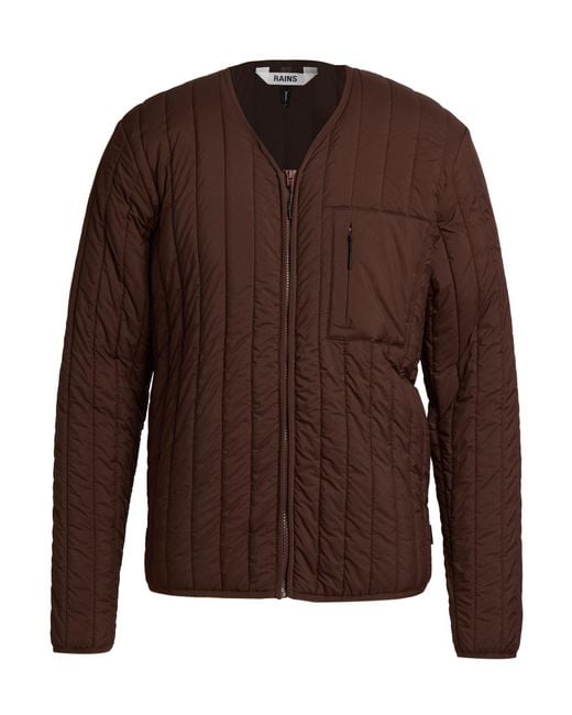 Rains Brown Puffer for men