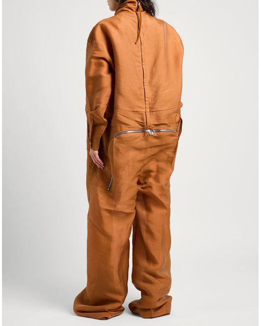 Rick Owens Orange Jumpsuit