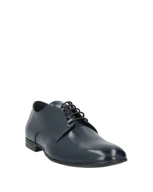 Boemos Blue Midnight Lace-Up Shoes Leather for men