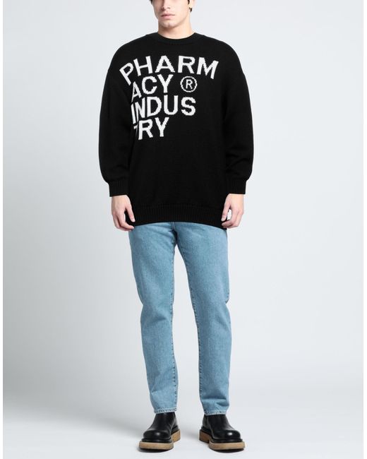 Pharmacy Industry Black Sweater for men