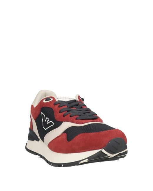 Emporio Armani White Trainers for men