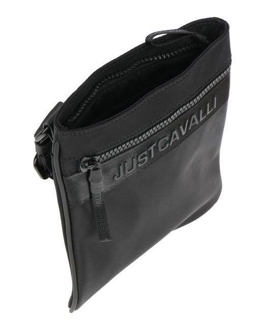 Just Cavalli Black Cross-body Bag for men