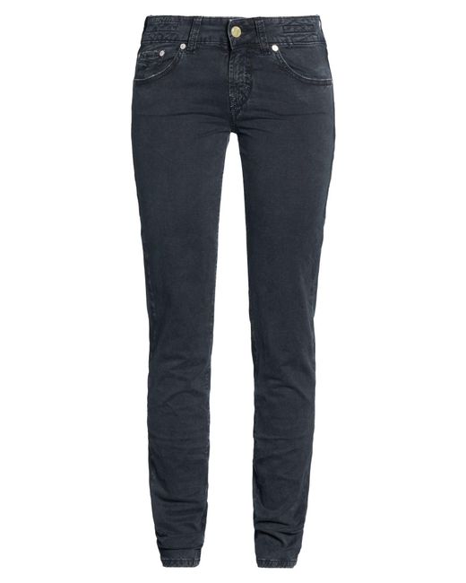 Jacob Cohen Blue Pants Cotton, Elastane
