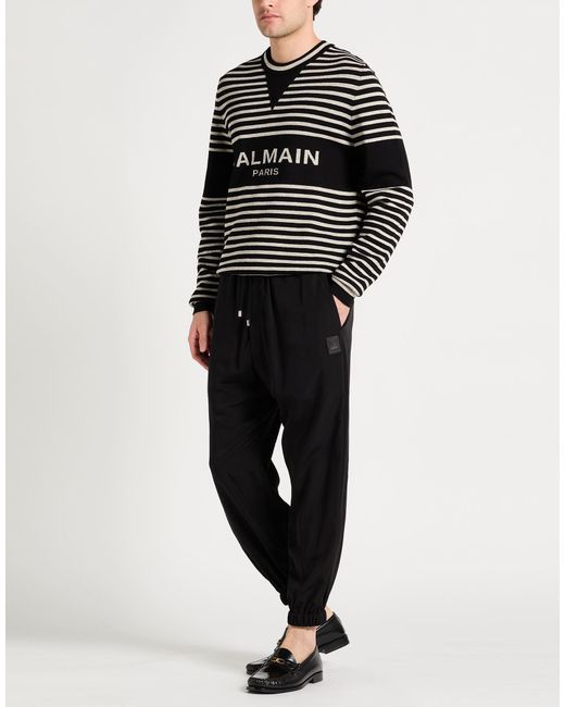 Balmain Black Trouser for men