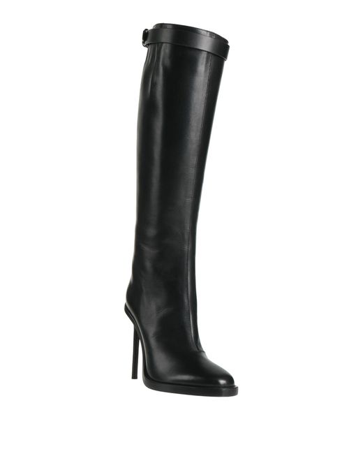 Ann Demeulemeester Black Boot Leather