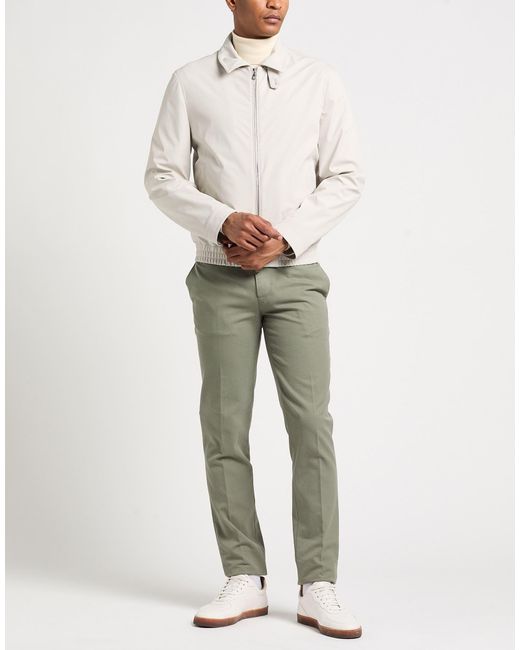 Brunello Cucinelli White Jacket Polyamide, Elastane for men