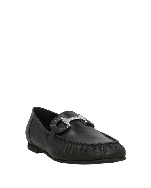 Karl Lagerfeld Black Loafers