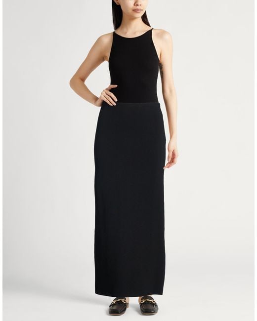 Max Mara Black Maxi Skirts