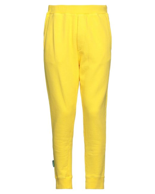 DSquared² Yellow Trouser for men