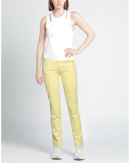 Isabel Marant Yellow Jeans