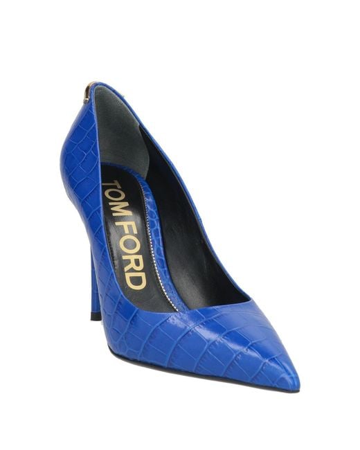 Tom Ford Blue Pumps Leather