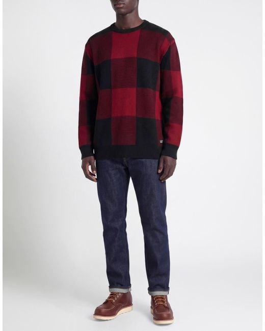 Pullover Woolrich de hombre de color Red