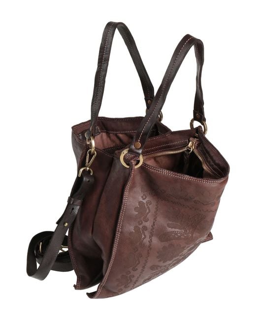 Caterina Lucchi Brown Handbag Calfskin